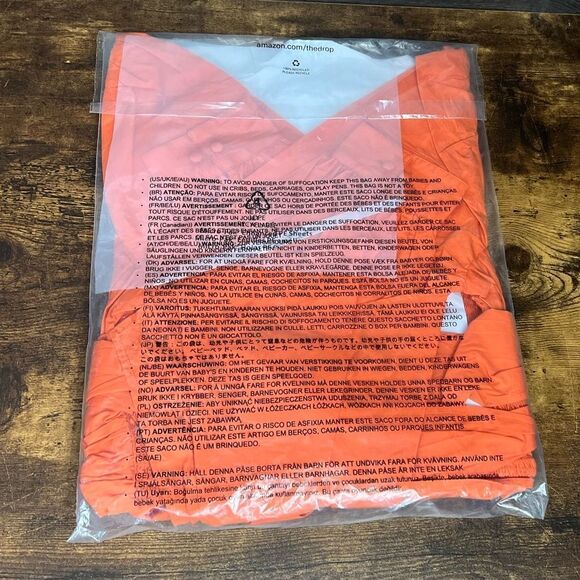 The Drop Burnt Orange Sweetheart Surplice Top w/Ties @sruthijayadevan. Large-NWT - Picture 9 of 10